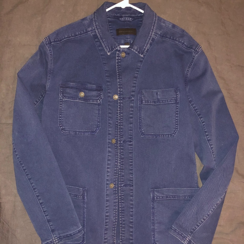 Denim Military Jacket